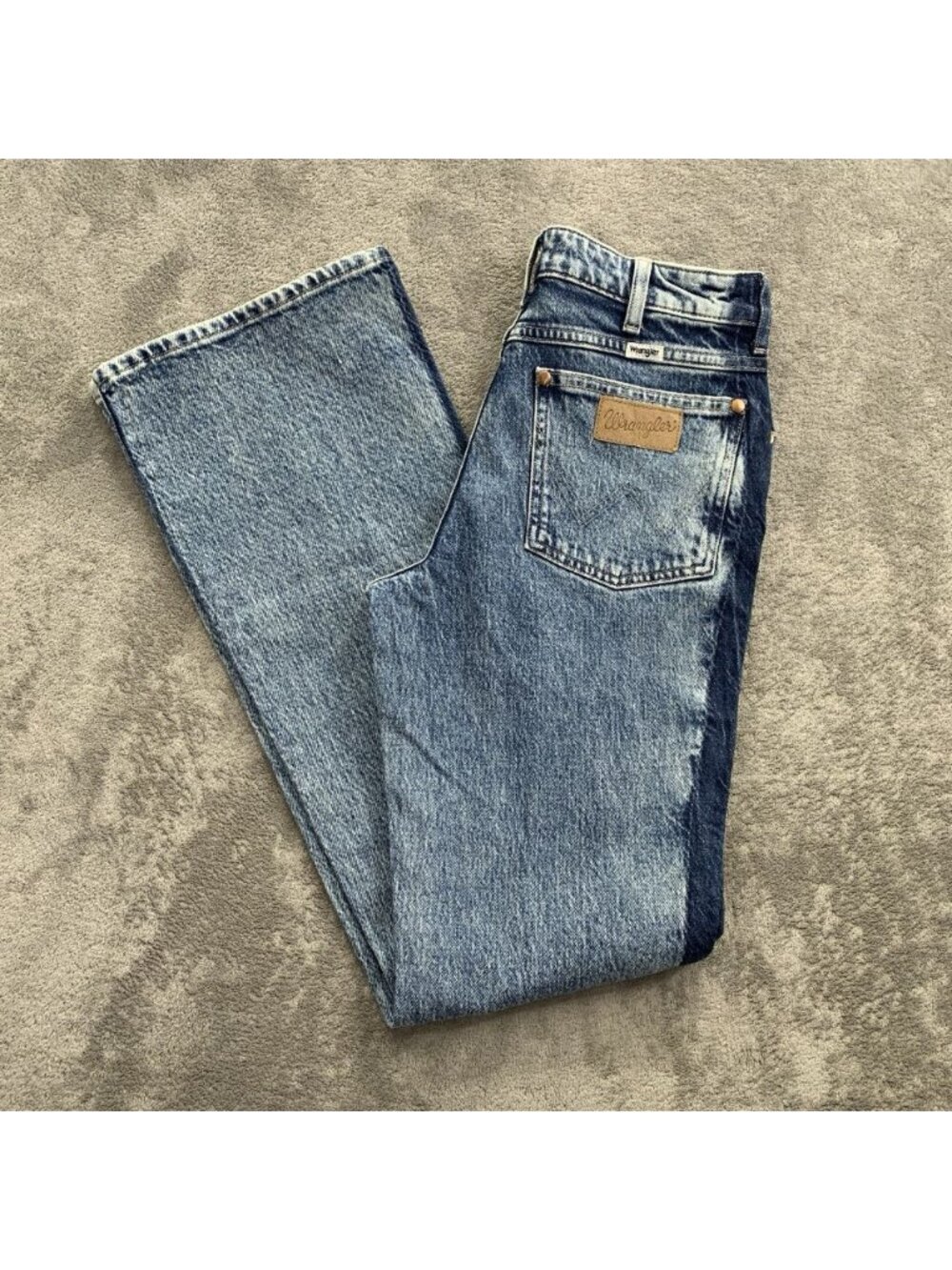 Wrangler Westward 626 Jeans Women 26x32 Gravity Two Toned Wash High Rise Bootcut
